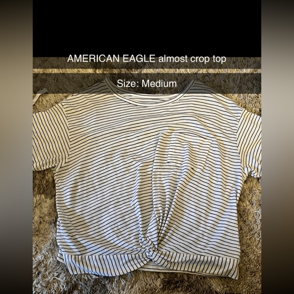 All shirts from AMERICAN EAGLE